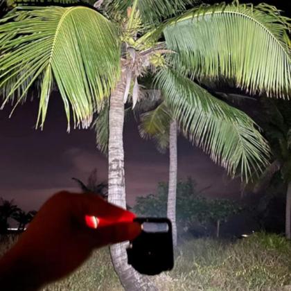 Imagem de Lanterna Multifuncional Mini Glare Cob Chaveiro Pingente Led