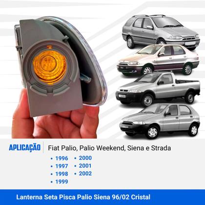 Imagem de Lanterna Pisca Fiat Palio 96/00 CRISTAL  - Direito (Passageiro)