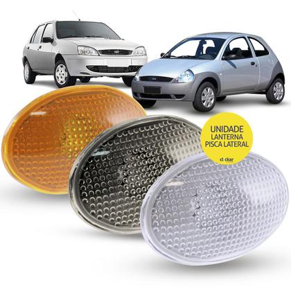 Imagem de Lanterna Pisca Seta Lateral Ford Ka 1997 a 2006 Fiesta 1996 a 2002 Courier 1997 a 2013 Transit