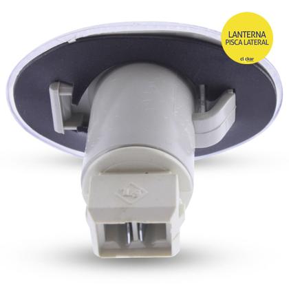 Imagem de Lanterna Pisca Seta Lateral + Soquete e Lâmpada Ford Ka 1997 a 2006 Fiesta 1996 a 2002 Courier 1997 a 2013 Transit