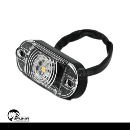 Imagem de Lanterna Placa Delimitadora LED Bivolt Cor Cristal 12v 24v