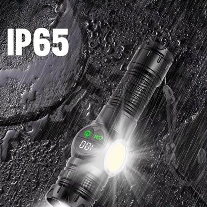Imagem de Lanterna portátil magnética recarregável com COB LED de alta potência - B-MAX