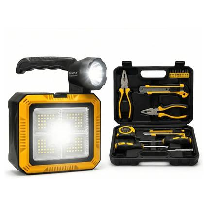 Imagem de Lanterna Portátil Solar Led Com Kit De Ferramentas Para Camping E Pesca