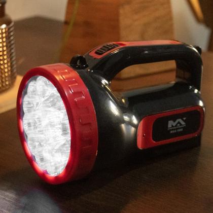 Imagem de Lanterna Potente De Led Recarregável Farolete Para Roça Caça