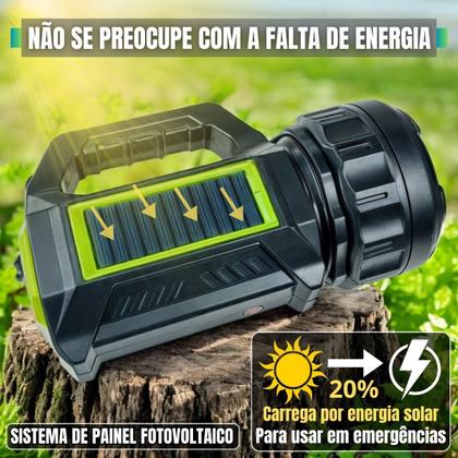 Imagem de Lanterna Profissional Holofote 100000 Lúmens Bateria Usb