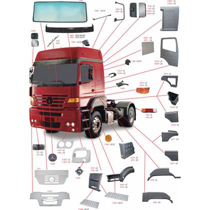 Imagem de Lanterna Seta MB 1938S 1944S (Frontal) LD Laranja
