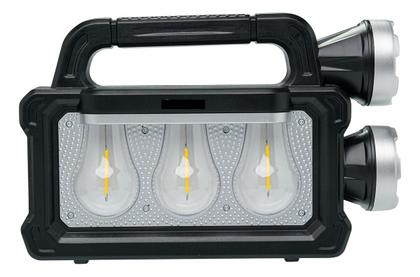 Imagem de Lanterna Solar Led Dupla 3 Lâmpadas Recarregável Usb