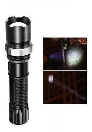 Imagem de Lanterna tática militar profissional swat police com sinalizador