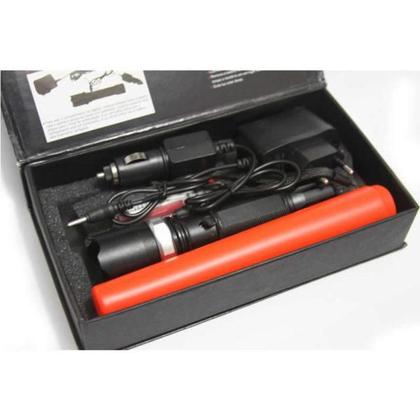 Imagem de Lanterna tática militar profissional swat police com sinalizador