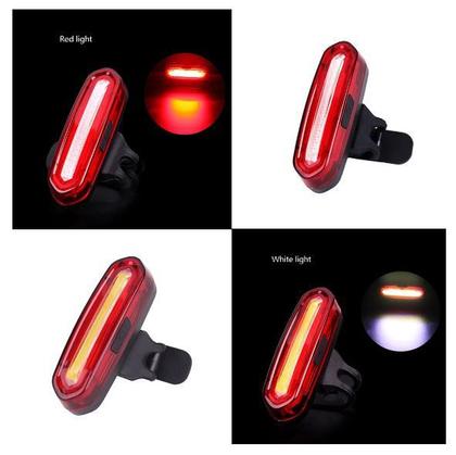Imagem de Lanterna Traseira Bike LED 6 Modos recarregável Prova DÁgua