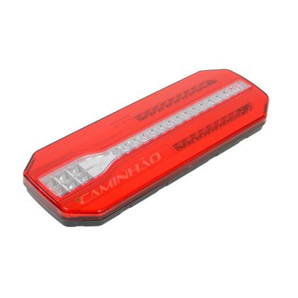 Lanterna Traseira Carreta LED SymLED Pisca Sequencial 12V 24V LD