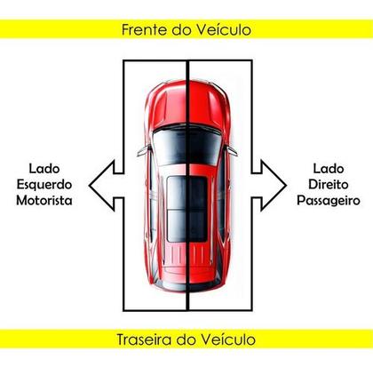 Imagem de Lanterna Traseira Clio Hatch 2003 2004 2005 2006 2007 2008 2009 2010 Lado Esquerdo