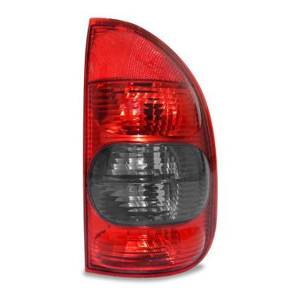 Imagem de Lanterna Traseira Corsa Hatch 4 Portas Wagon Pick-up 2000 Até 2004 Rubi Ré Fumê Bolha