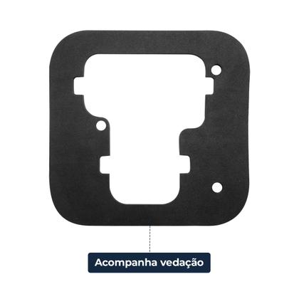 Imagem de Lanterna Traseira Fiat Uno Pitbull 2004 2005 2006 2007 2008 2009 2010 Rubi Ré Cristal