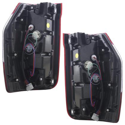 Imagem de Lanterna Traseira L200 2021 2022 2023 LED Lente Lisa Acrílico