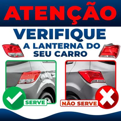 Imagem de Lanterna Traseira Onix Lt 2013 2014 2015 2016 Orig Fitam LD