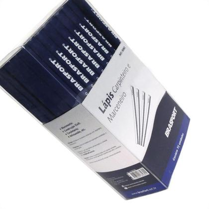Imagem de Lapis Carpinteiro Brasfort 1A. Linha 1/2 Grossa 72 Pecas 8262