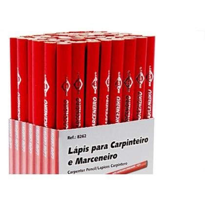 Imagem de Lapis Carpinteiro/Marceneiro Brasfort Caixa Com 72