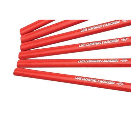 Imagem de Lapis Carpinteiro/Marceneiro Brasfort Pacote Com 06