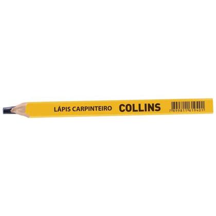 Imagem de Lápis Carpinteiro Profissional Collins Amarelo