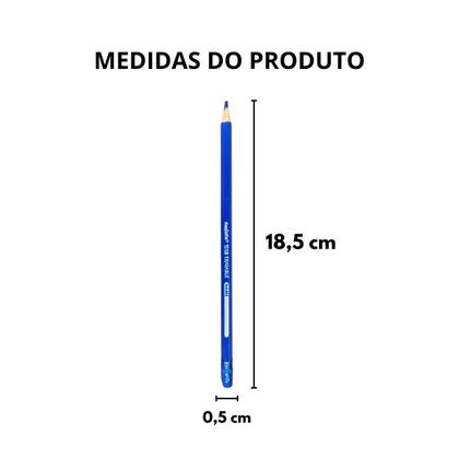 Imagem de Lápis Cor Apagável CX c/24un Carioca Tita