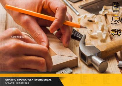 Imagem de Lápis De Carpinterio E Marcenerio, 250 Mm, 12 Pçs Sparta