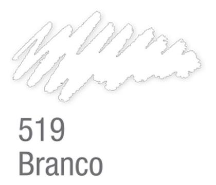 Imagem de Lápis de Cera Estaca ACRILEX - 12 Unidades - BRANCO - 091100519