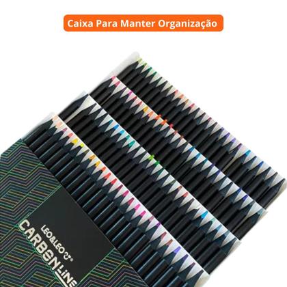 Imagem de Lápis De Cor 100 Cores Leo&Leo Ideal Para Artistas