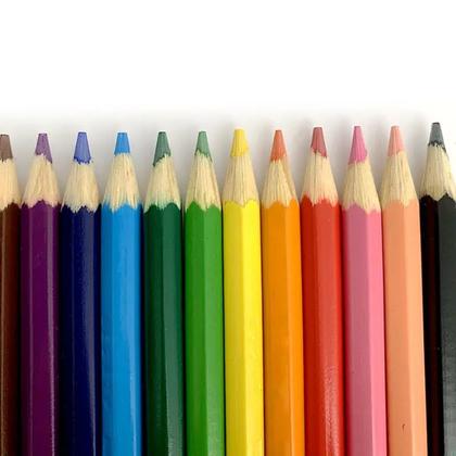 Imagem de Lápis de cor 12 cores Ecolápis Faber Castell