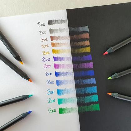 Imagem de Lapis de cor 12 cores super soft 6 neon + 6 pastel faber castell