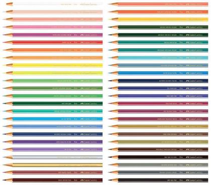Imagem de Lápis de Cor 48 Cores Sextavado 120148G Faber Castell 1 CX