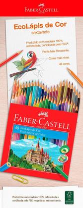 Imagem de Lápis de Cor 48 Cores Sextavado 120148G Faber Castell 1 CX