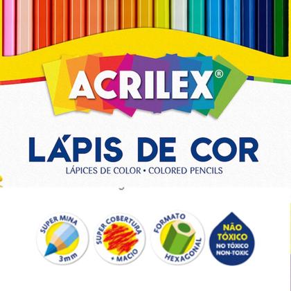 Imagem de Lápis de Cor 72 Cores Acrilex