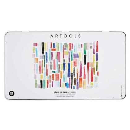 Imagem de Lápis de Cor Aquarelavel Artools C/60 Cores