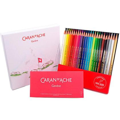 Imagem de Lápis De Cor Aquarelável Caran D'Ache Prismalo 25 Cores