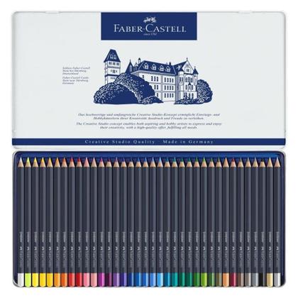 Imagem de Lápis de Cor Aquarelável Faber Castell Goldfaber 36 Cores