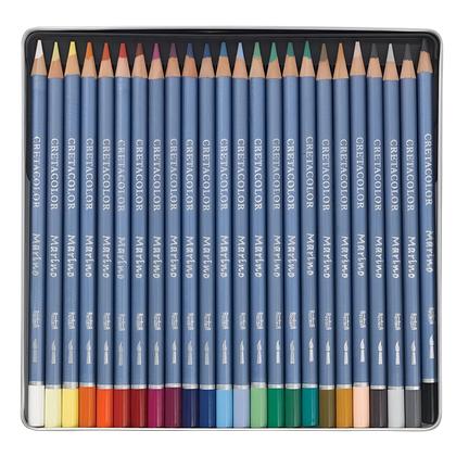 Imagem de Lapis de Cor Aquarelle Pencils Marino Cretacolor 24 Cores
