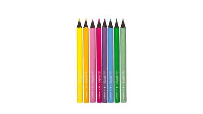 Imagem de Lapis De Cor Big Neon Harry Potter 8 Cores Sextavado Leo&Leo
