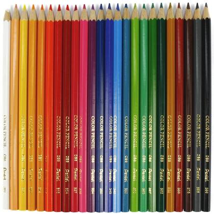 Imagem de Lápis de cor COMUM 24 Cores - PENTEL Arts