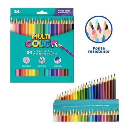 Imagem de Lápis de Cor Ecolápis 112400 24 Cores - Multicolor
