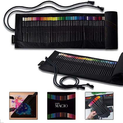 Imagem de Lápis de Cor Ecolápis 72 Cores c/ Estojo Preto Faber Castell