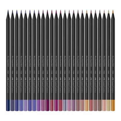 Imagem de Lápis de Cor EcoLápis SuperSoft 100 Cores - Faber-Castell