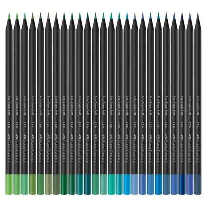 Imagem de Lápis de Cor Ecolápis Supersoft 1207100 100 Cores - Faber Castell