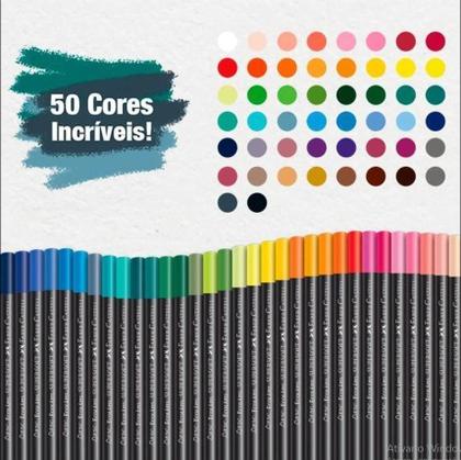 Imagem de Lápis de Cor Ecolápis SuperSoft 50 cores Faber Castell