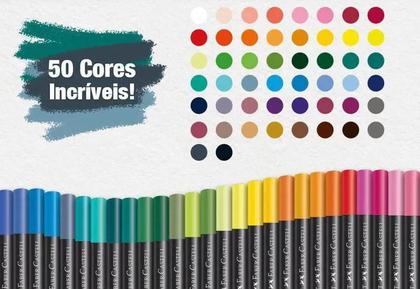 Imagem de Lapis De Cor FABER CASTELL 50 Cores Super Soft Ecolapis