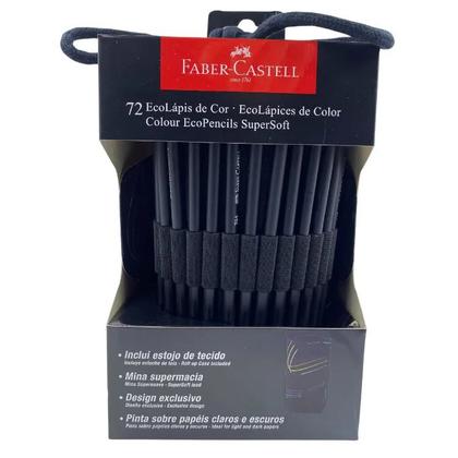 Imagem de Lapis De Cor Faber Castell 72 Cores Super Soft Estojo Tecido
