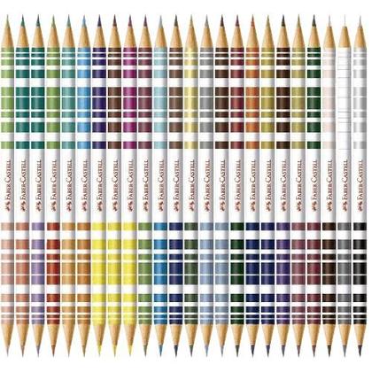 Imagem de Lápis de cor Faber Castell bicolor 24/48 Cores