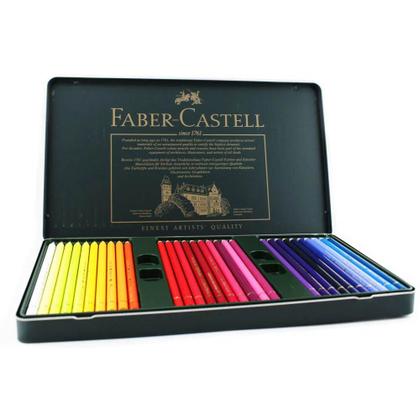 Lápis de Cor Faber Castell Polychromos 60 Cores - Lápis de Cor