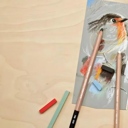 Imagem de Lapis de cor pastel seco caran d'ache escolha cor