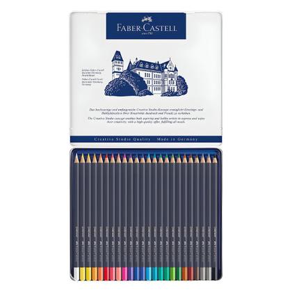 Imagem de Lápis de Cor Permanente Faber Castell Goldfaber 24 Cores